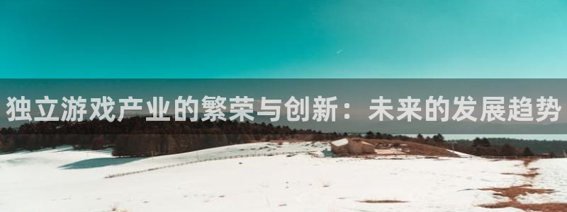 杜邦娱乐平台登录入口：独立游戏产业的繁荣与创新：未来的发展趋